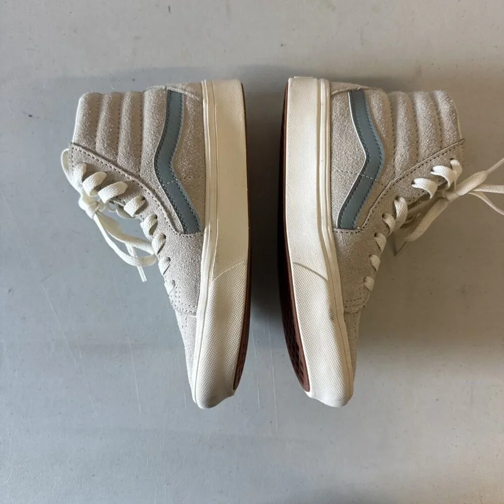 Vans Sk8-Hi ComfyCush Growing Everyday - Oatmeal, Style#VN0A7TNO2N1, SZ M3.5/ W5